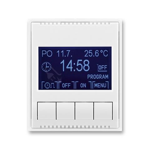 Obrázek produktu ABB Element,Time hodiny spínací programovatelné (ovládací jednotka) bílá/bílá 3292E-A20301 03 0