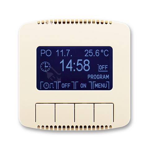 Obrázek produktu ABB Tango hodiny spínací programovatelné (ovládací jednotka) slonová kost 3292A-A20301 C 0