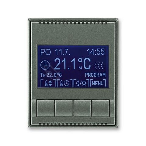 Obrázek produktu ABB Time, Time Arbo termostat pokojový antracitová 3292E-A10301 34 programovatelný 0