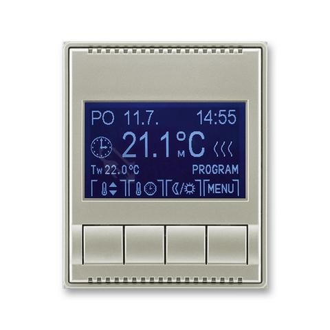 Obrázek produktu ABB Time, Time Arbo termostat pokojový starostříbrná 3292E-A10301 32 programovatelný 0