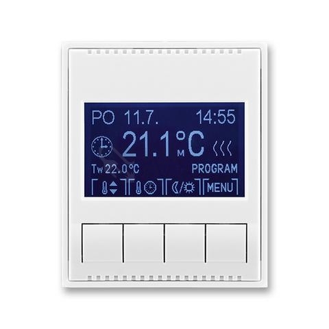 Obrázek produktu ABB Element,Time termostat pokojový bílá/bílá 3292E-A10301 03 programovatelný 0