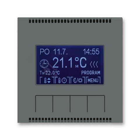 Obrázek produktu ABB Neo termostat pokojový grafitová 3292M-A10301 61 programovatelný 0