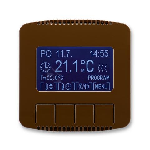 Obrázek produktu ABB Tango termostat pokojový hnědá 3292A-A10301 H programovatelný 0