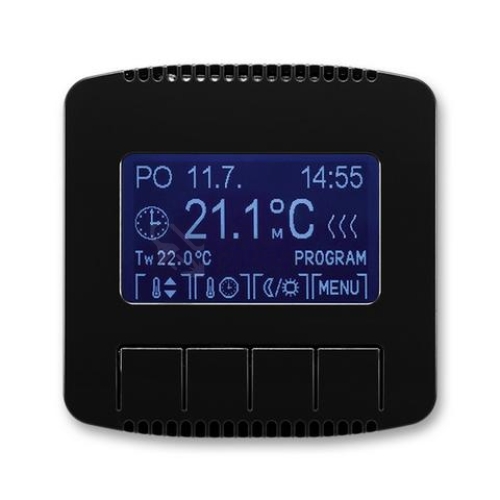 ABB Tango termostat pokojový černá 3292A-A10301 N programovatelný