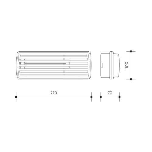 Nouzové svítidlo Panlux Fenix FXE-9001-C 9W/1H 2G7 (obrázek 4)