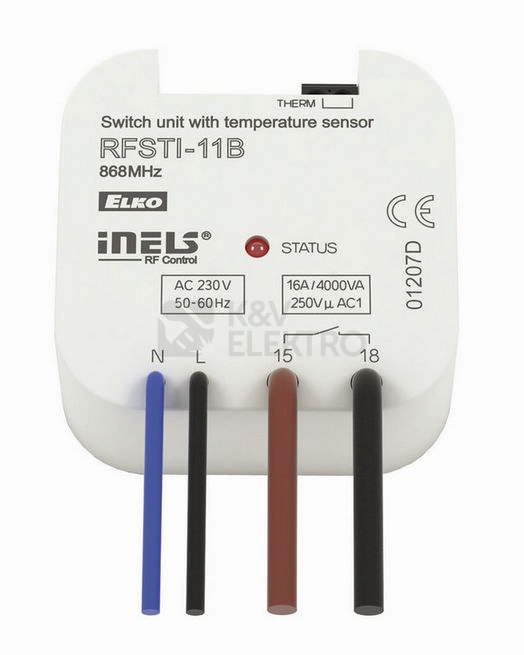 Obrázek produktu RF SPIN. AKTOR TEPL. RFSTI-11B/230V 5235 0
