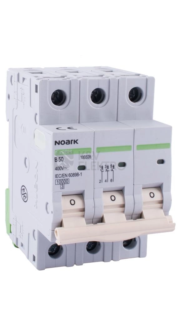 Obrázek produktu Jistič NOARK Ex9BH 3P B50 100328 0