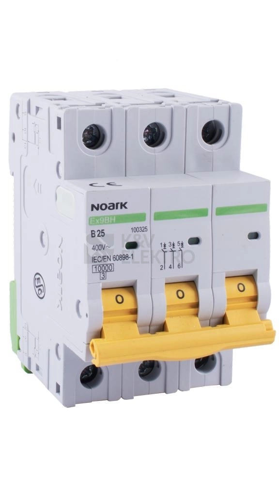 Obrázek produktu Jistič NOARK Ex9BH 3P B25 100325 0