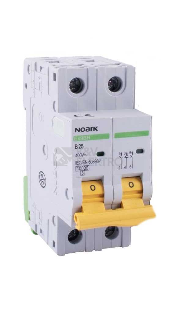 Obrázek produktu Jistič NOARK Ex9BH 2P B25 0