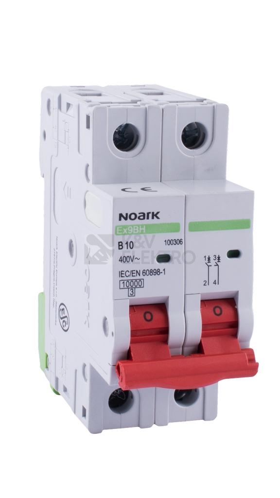 Obrázek produktu Jistič NOARK Ex9BH 2P B10 0