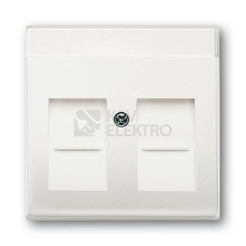 Obrázek produktu ABB kryt datové zásuvky mechová bílá 2CKA001710A3887 Future Linear, Busch-axcent 1800-884 (1710-0-3887) 0