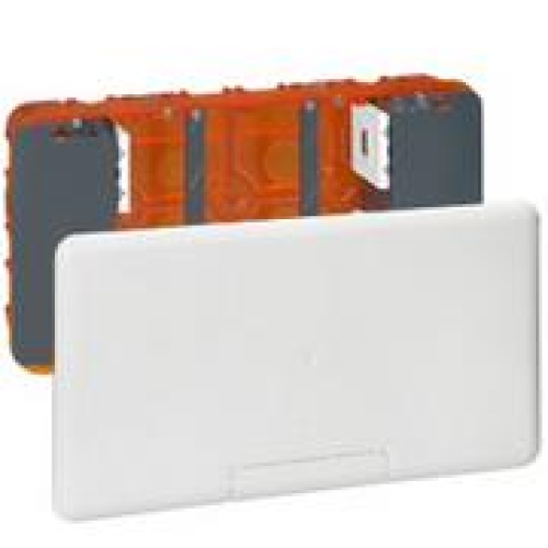 Multimediální box Legrand Batibox 80195 2×5 modulů