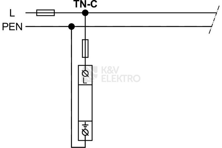 Obrázek produktu Svodič přepětí SPD typ 2 PIIIM-275 DS Vseries 2