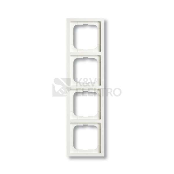 Obrázek produktu ABB Future Linear čtyřrámeček mechová bílá 1754-0-4417 (1724-884K) 2CKA001754A4417 0