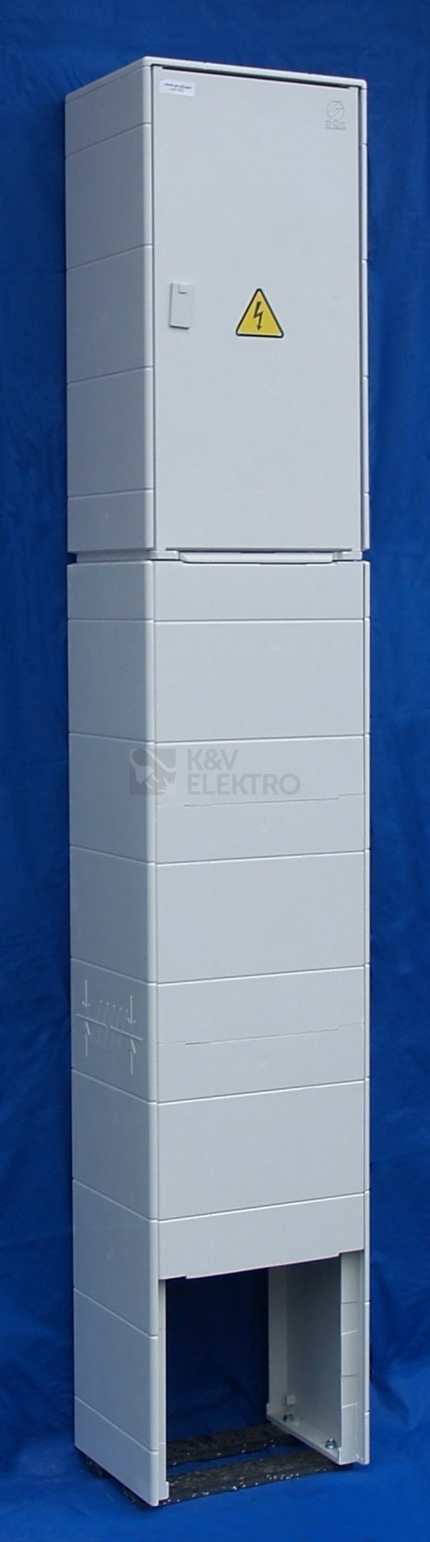 Obrázek produktu  Elektroměrový rozvaděč DCK ER1/NK-7 šedý s montážní deskou bez vybavení
 0