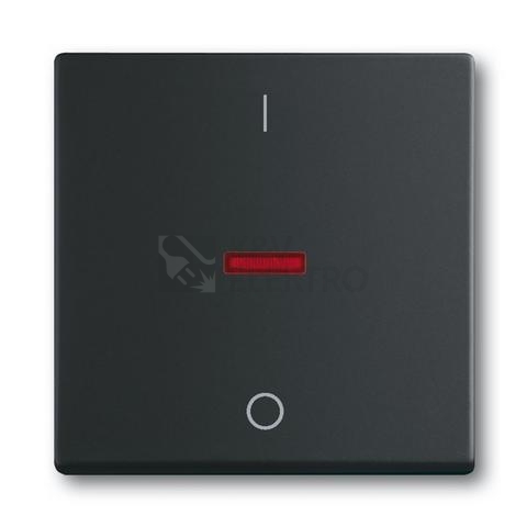 Obrázek produktu ABB kryt vypínače mechová černá 2CKA001751A3042 Future Linear, Busch-axcent 1788-885 (1751-0-3042) 0