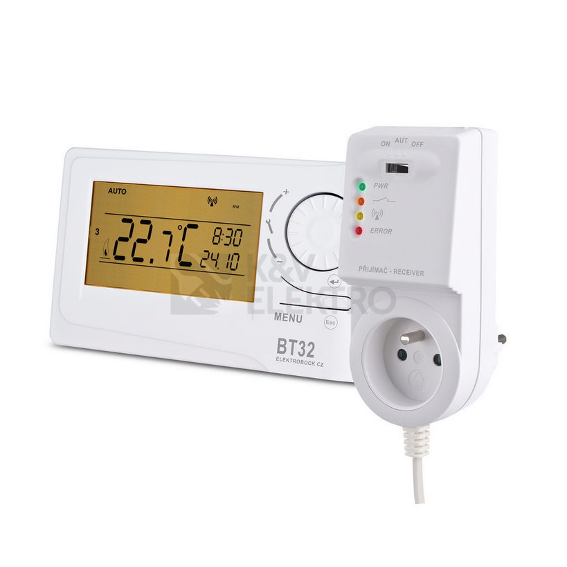 Obrázek produktu  Bezdrátový termostat ELEKTROBOCK BT32 (BPT32) 0