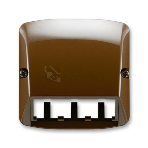 ABB Tango kryt datové zásuvky hnědá 5014A-A00410 H pro Panduit Mini-Com
