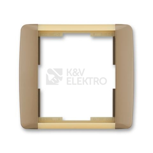 ABB Element rámeček kávová/ledová opálová 3901E-A00110 25