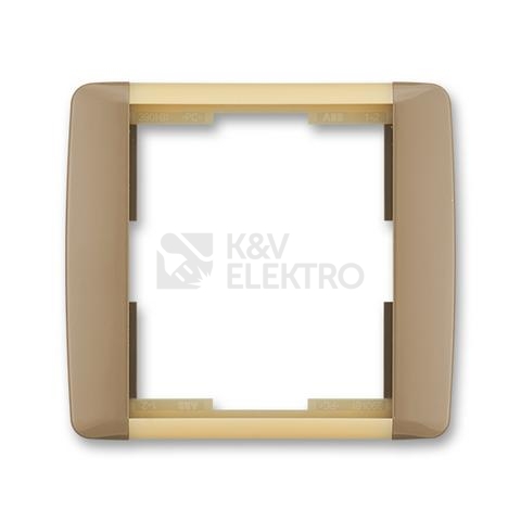 Obrázek produktu ABB Element rámeček kávová/ledová opálová 3901E-A00110 25 0