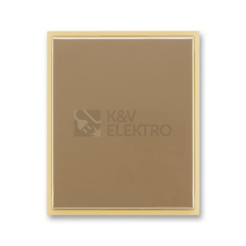 ABB Element,Time kryt stmívače s krátkocestným ovládáním kávová/ledová opálová 3299E-A00100 25