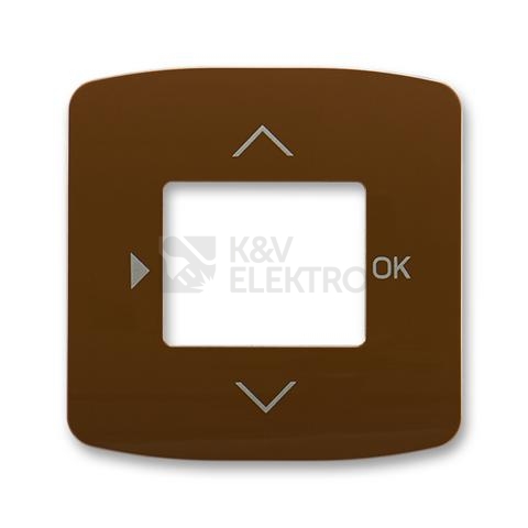 Obrázek produktu ABB Tango kryt s otvorem a potiskem pro ovladače časovacího hnědá 3299A-A40100 H 0