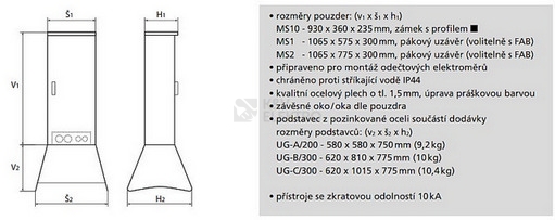 Obrázek produktu Staveništní rozvaděč NGS 53 40 105 P.01 40A PRE 3