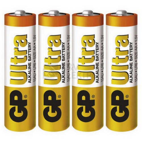 Baterie GP 15Au tužka Ultra alkalická 4ks
