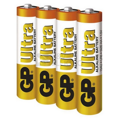 Obrázek produktu Baterie GP 15Au tužka Ultra alkalická 4ks 1