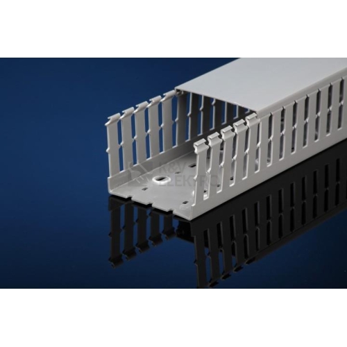 Rozvaděčový kanál včetně víka E264 Š=80 V=40mm šedá 2m