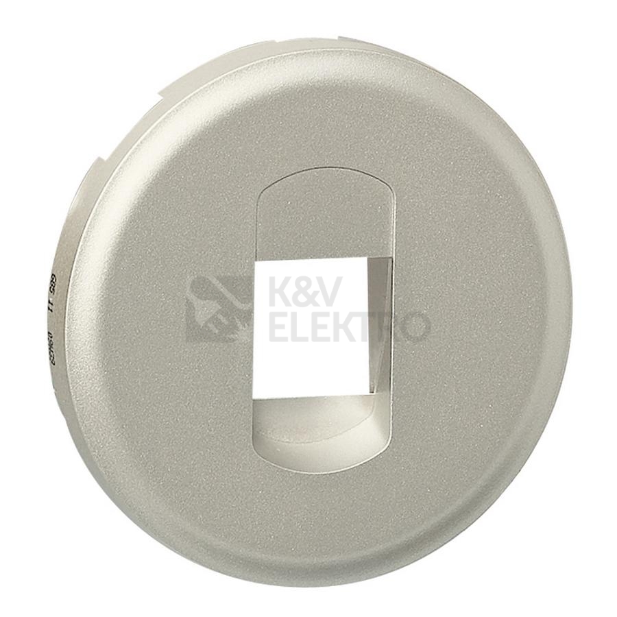 Obrázek produktu Legrand Celiane kryt zásuvky reproduktorové 1M titan 68511 0