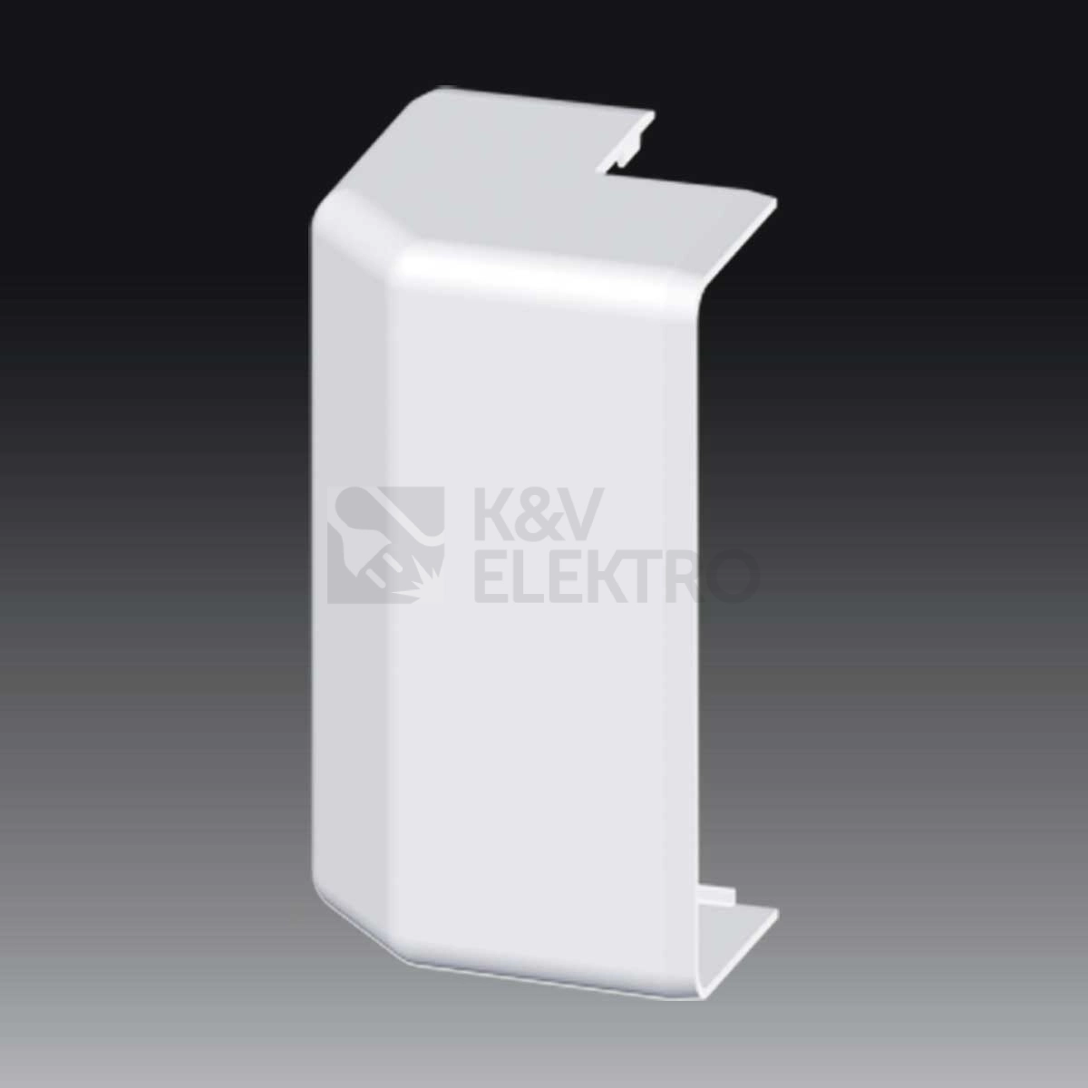Obrázek produktu Kryt KOPOS EKD 120x40 vnější roh 8586 HB bílá 0