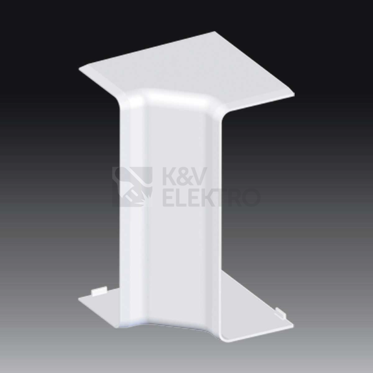 Obrázek produktu Kryt KOPOS EKD 120x40 vnitřní roh 8585 HB bílá 0