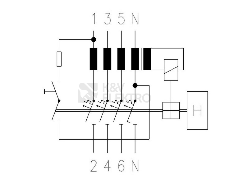 Obrázek produktu Proudový chránič s jističem EATON mRB6-16/3N/C/003-A 16A 30mA A 120660 2