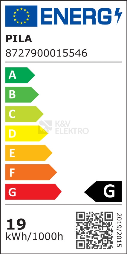 Obrázek produktu Zářivková trubice PILA LF80 18W/830 WW teplá bílá T8 G13 1