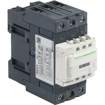 Obrázek produktu Schneider Electric TeSys 3P Everlink stykač AC3 440V 40A cívka 24V AC 50/60Hz LC1D40AB7 0