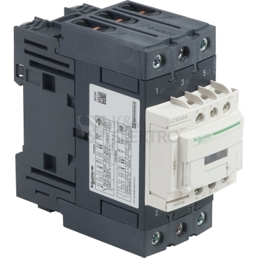 Obrázek produktu Schneider Electric TeSys 3P Everlink stykač AC3 440V 40A cívka 24V DC LC1D40ABD 0