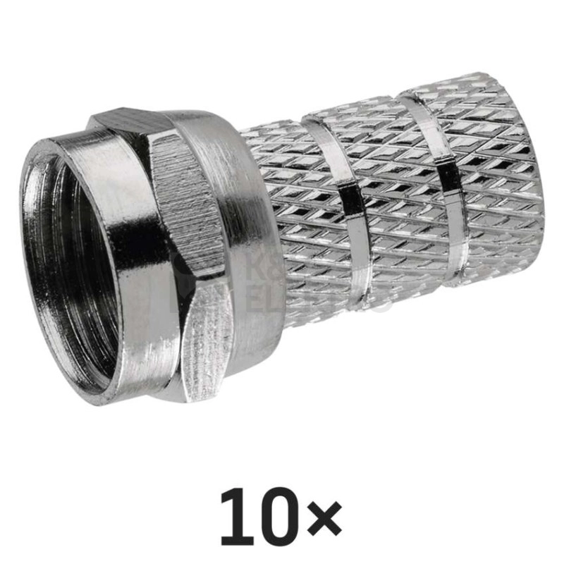 Obrázek produktu F konektor EMOS K7311 šroubovací 4,0/4,9 mm 3