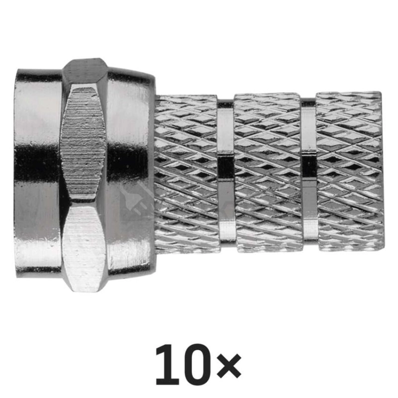 Obrázek produktu F konektor EMOS K7311 šroubovací 4,0/4,9 mm 4