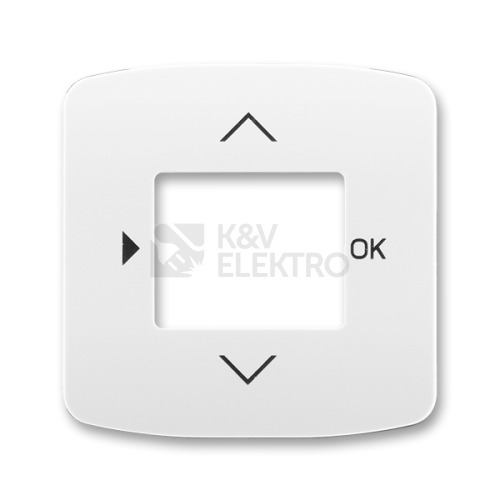 ABB Tango kryt termostatu 3299A-A40100 B Busch-Timer bílá
