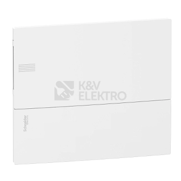 Obrázek produktu Rozvodnice pod omítku Schneider Electric Mini Pragma 12M IP40 plné dveře MIP22112 0