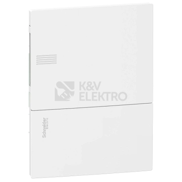 Obrázek produktu Rozvodnice pod omítku Schneider Electric Mini Pragma 6M IP40 plné dveře MIP22106 0