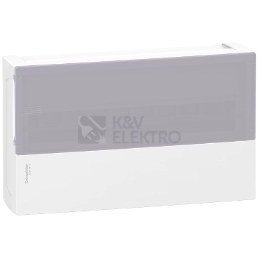 Obrázek produktu Rozvodnice nástěnná Schneider Electric Mini Pragma 18M IP40 šedé matné dveře MIP12118T 0