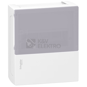 Obrázek produktu Rozvodnice nástěnná Schneider Electric Mini Pragma 8M IP40 šedé matné dveře MIP12108T 0