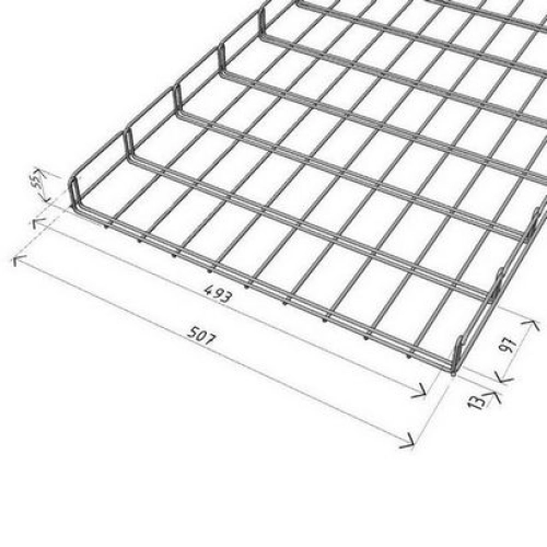 Kabelový žlab Arkys Merkur 2 500x50mm GZ 2m ARK-211180