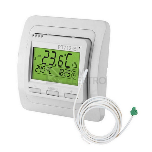 Obrázek produktu  Digitální termostat ELEKTROBOCK PT712-EI pro podlahové vytápění 0
