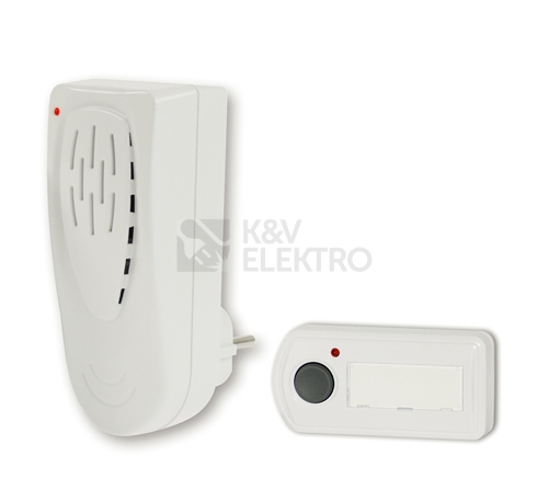 Obrázek produktu  Bezdrátový domovní zvonek do zásuvky ELEKTROBOCK BZ7 0