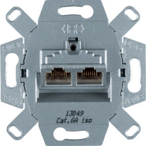 Obrázek produktu Berker datová zásuvka 2xRJ45 kat. 6A FTP 4587 0