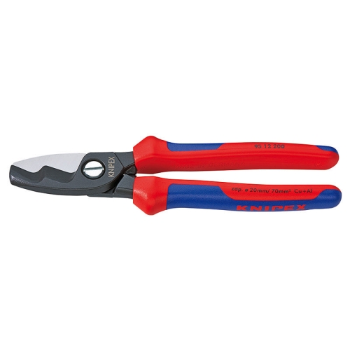 Levně Kabelové nůžky Knipex 95 12 200 200mm do průměru 20mm nebo 70mm2