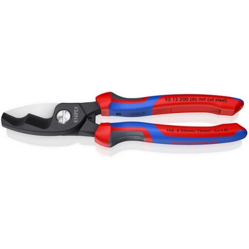 Kabelové nůžky Knipex 95 12 200 200mm do průměru 20mm nebo 70mm2
